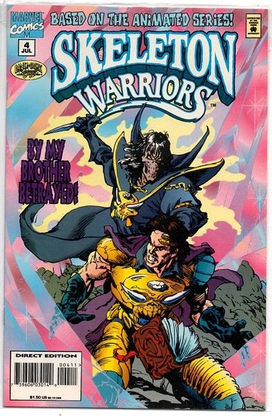 Skeleton Warriors #4 (1995) by Marvel Comics