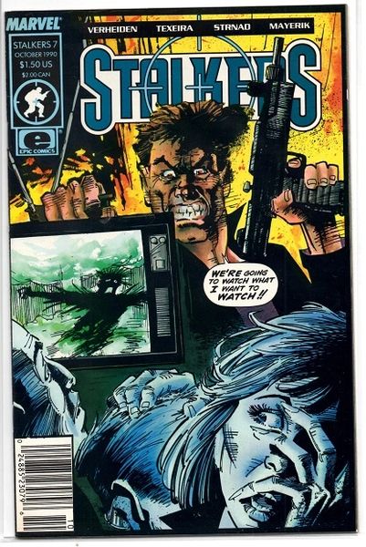 Stalkers #7 (1990) by Epic Comics