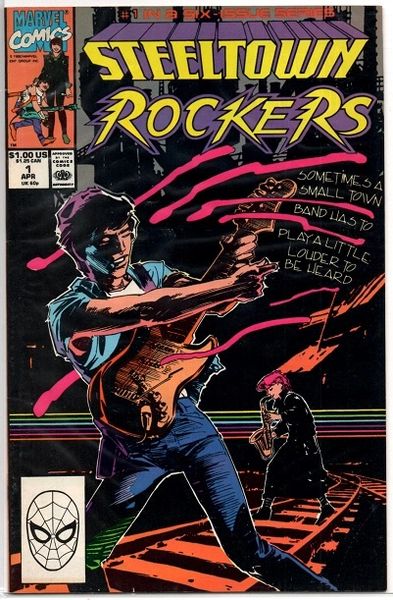 Steeltown Rockers #1 (1990) by Marvel Comics