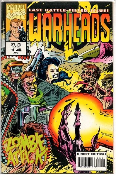 Warheads #14 (1993) by Marvel Comics UK