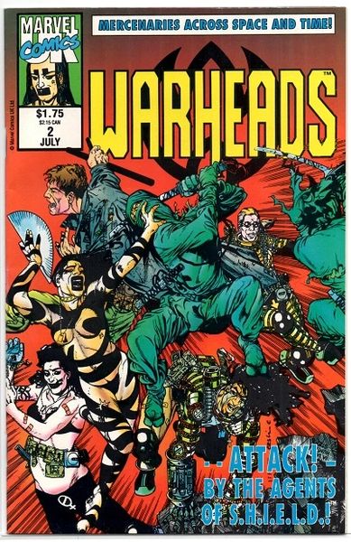 Warheads #2 (1992) by Marvel Comics UK