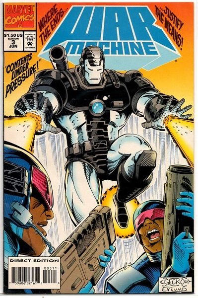 War Machine #3 (1994) by Marvel Comics