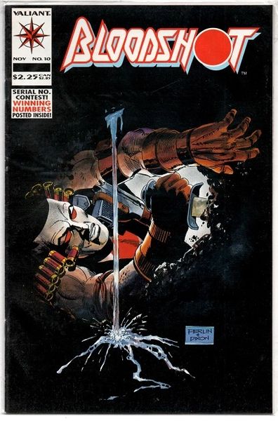 Bloodshot #10 (1993) by Valiant Comics
