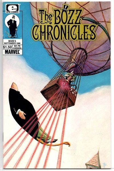 The Bozz Chronicles #5 (1986) by Marvel Comics