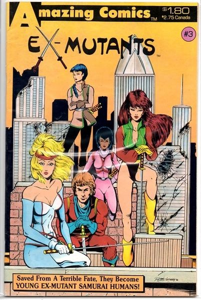 Ex-Mutants #3 (1986) by Amazing Comics