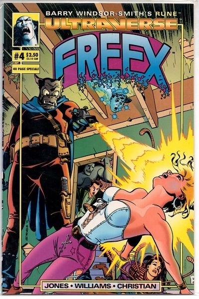 Freex #4 (1993) by Malibu Comics