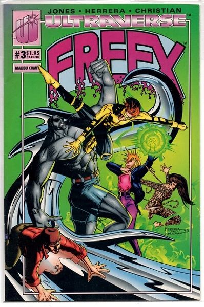 Freex #3 (1993) by Malibu Comics