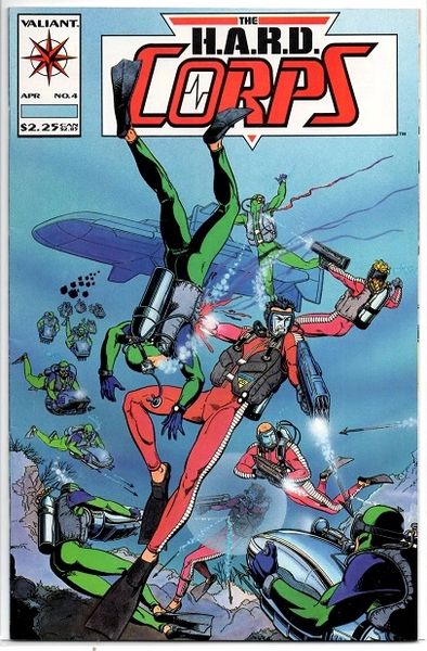 The H.A.R.D. Corps #4 (1993) by Valiant