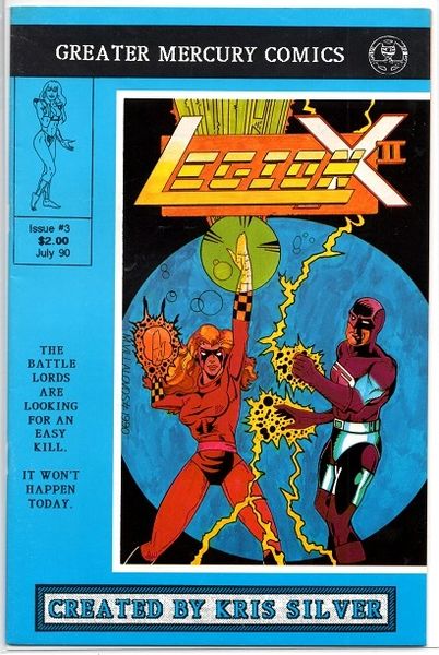 Legion X-II #3 (1990) by Greater Mercury Comics