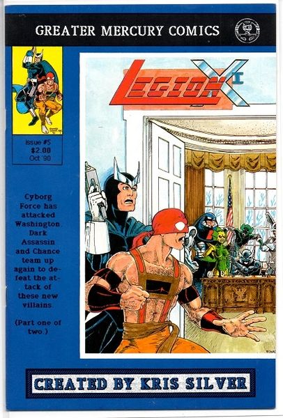 Legion X-I #5 (1990) by Greater Mercury Comics