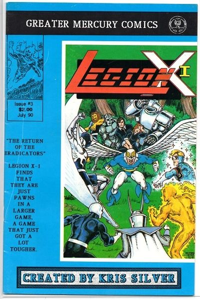 Legion X-I #3 (1990) by Greater Mercury Comics