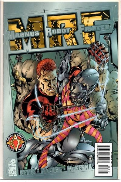 Magnus, Robot Fighter #2 (1997) by Acclaim Comics