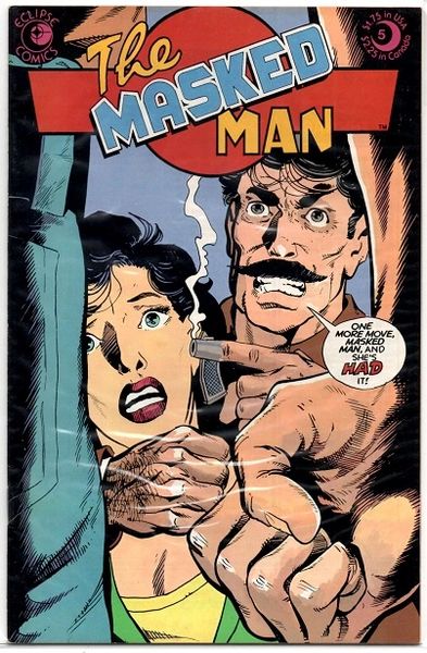 The Masked Man #5 (1985) by Eclipse Comics