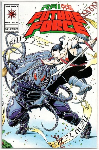 Rai and the Future Force #19 (1994) by Valiant