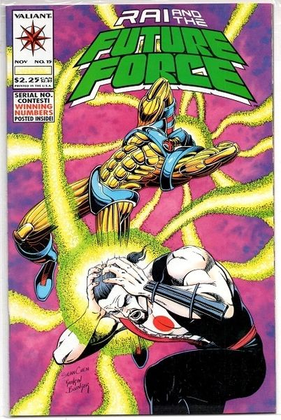 Rai and the Future Force #15 (1993) by Valiant