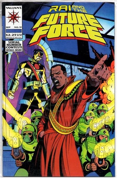 Rai and the Future Force #13 (1993) by Valiant