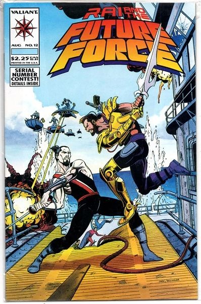 Rai and the Future Force #12 (1993) by Valiant