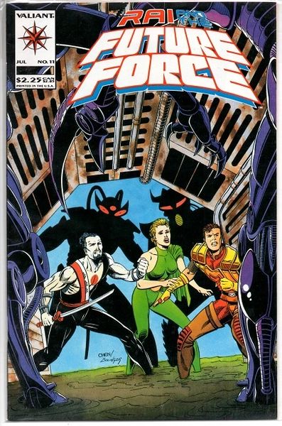 Rai and the Future Force #11 (1993) by Valiant