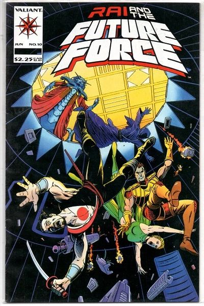 Rai and the Future Force #10 (1993) by Valiant