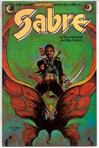 Sabre #5 (1983) by Eclipse Comics