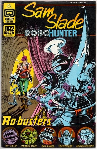 Sam Slade: Robo-Hunter #2 (1986) by Quality Comics