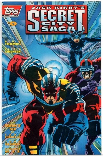 Jack Kirby's: Secret City Saga #0 (1993) by Topps Comics