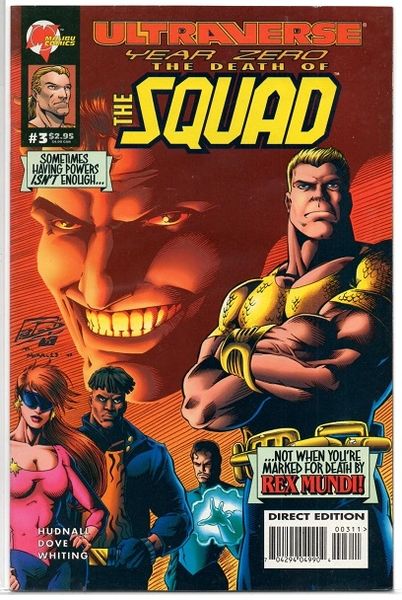 Year Zero: The Death of the Squad #3 (1995) by Malibu Comics