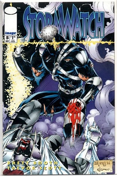 Stormwatch #5 (1993) by Image Comics