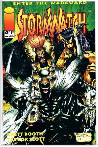 Stormwatch #4 (1993) by Image Comics