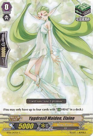 BT01/047EN (C) Yggdrasil Maiden, Elaine