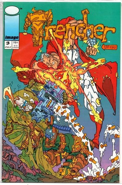 Trencher #3 (1993) by Image Comics