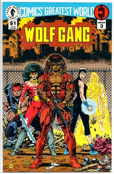 Comics' Greatest World: Wolf Gang #3 (1993) by Dark Horse Comics