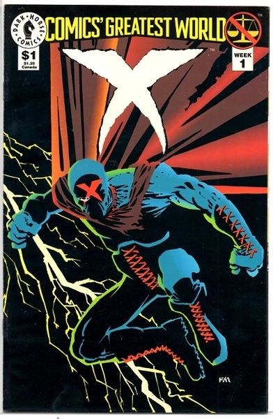 Comics' Greatest World: X #1 (1993) by Dark Horse Comics