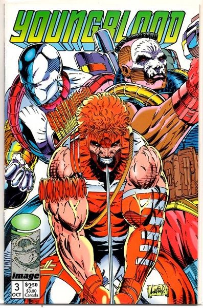 Youngblood #3a (1992) by Image Comics