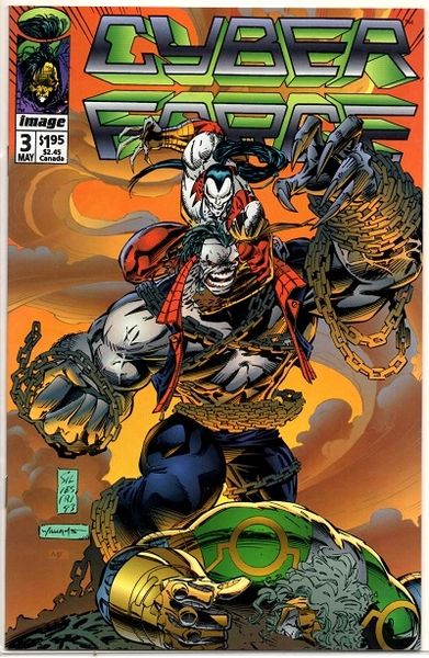 Cyberforce #3 (1993) by Image Comics