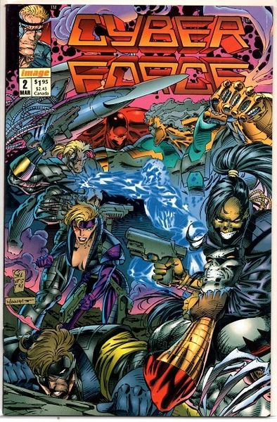 Cyberforce #2 (1993) by Image Comics