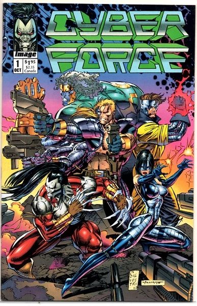 Cyberforce #1 (1992) by Image Comics