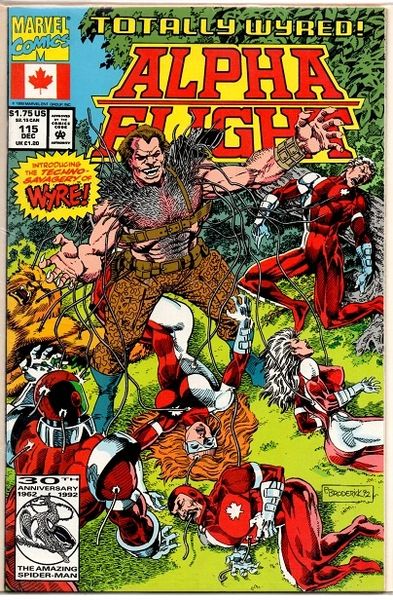 Alpha Flight #115 (1992) by Marvel Comics