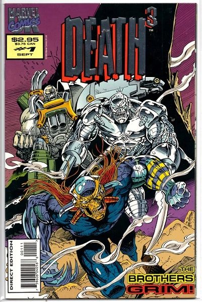 Death 3 #1 (1993) by Marvel Comics
