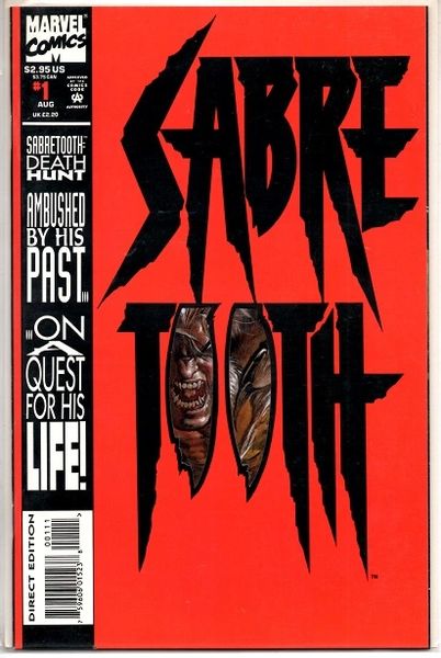 Sabretooth #1 (1993) by Marvel Comics