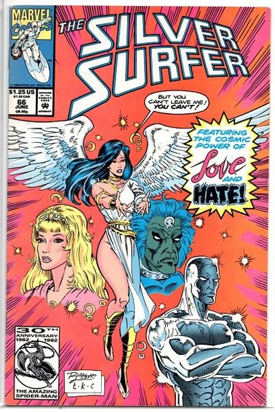 The Silver Surfer #66 (1992) by Marvel Comics