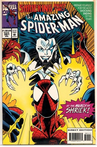 The Amazing Spider-Man #391 (1994) by Marvel Comics