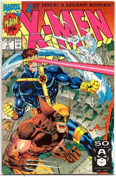 X-Men #1b (1991) by Marvel Comics