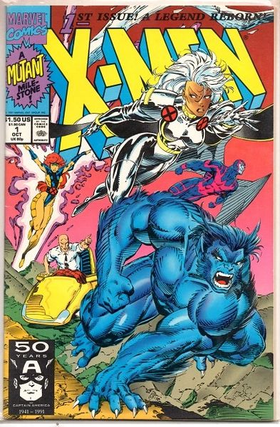 X-Men #1a (1991) by Marvel Comics