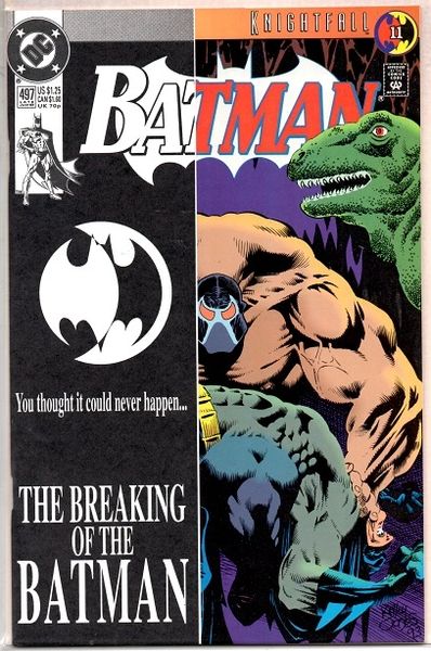Batman #497 (1993) by DC Comics