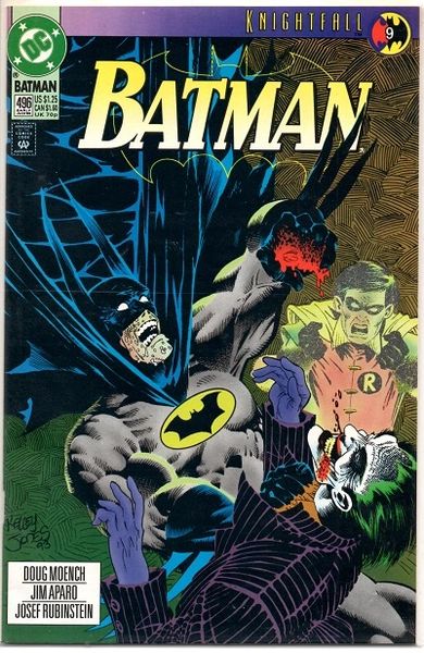 Batman #496 (1993) by DC Comics