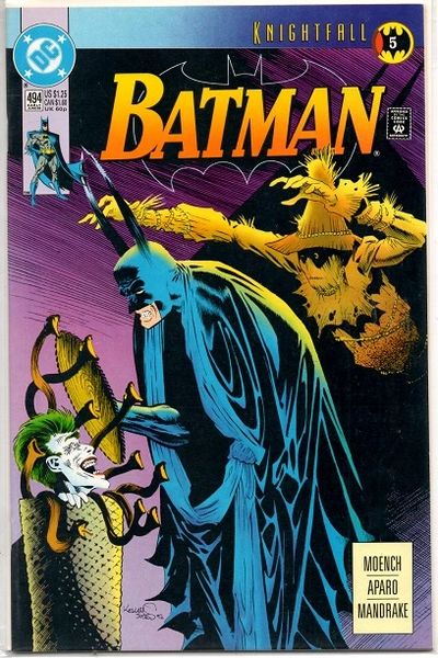 Batman #494 (1993) by DC Comics