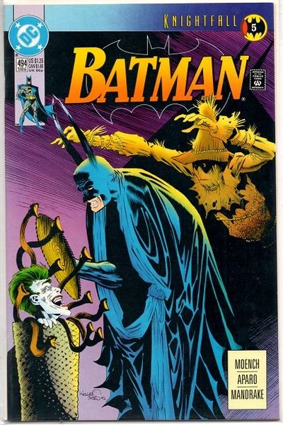 Batman #494 (1993) by DC Comics