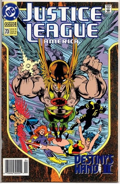 Justice League America #73 (1993) by DC Comics