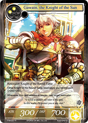 TTW-007 R - Gawain, the Knight of the Sun